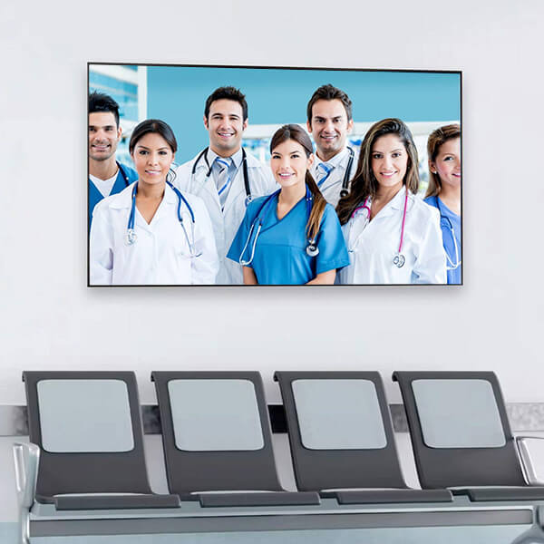 Hospital digital signage