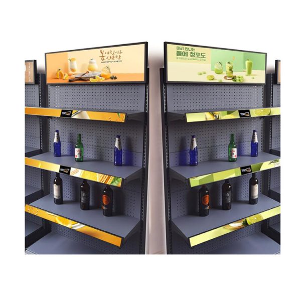 120cm Shelf head Stretched Bar LCD 4