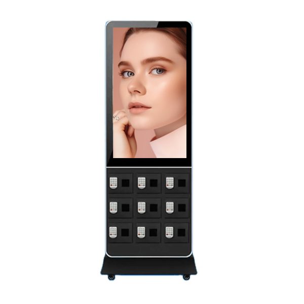 43 inch Cell Phone Charging Kiosk 1