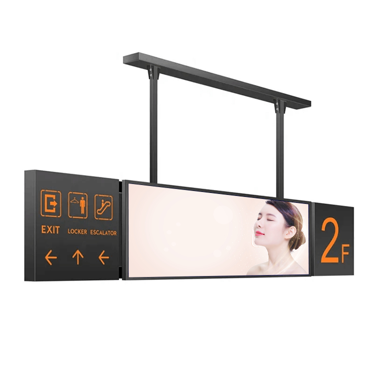 Double Sided Bar LCD Ceiling Mounted Digital Signage 3