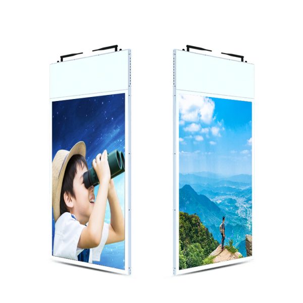 Double Sided Ceiling Mounted Digital Signage 2