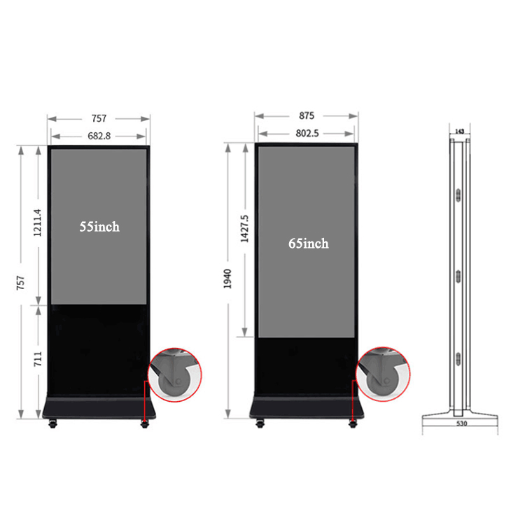 Double Sided Digital Signage 4