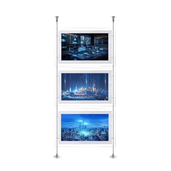 Multi Screens Ceiling Mounted Digital Signage 3