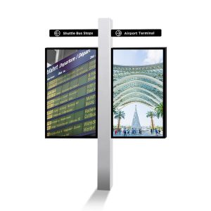 Side Hanging Outdoor Digital Signage 1