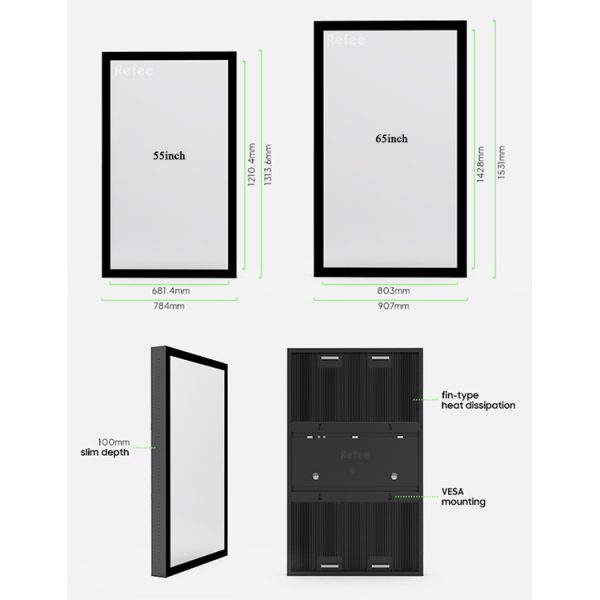 Side Hanging Outdoor Digital Signage 4